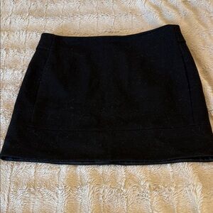 J. Crew Classic Black Mini Skirt
